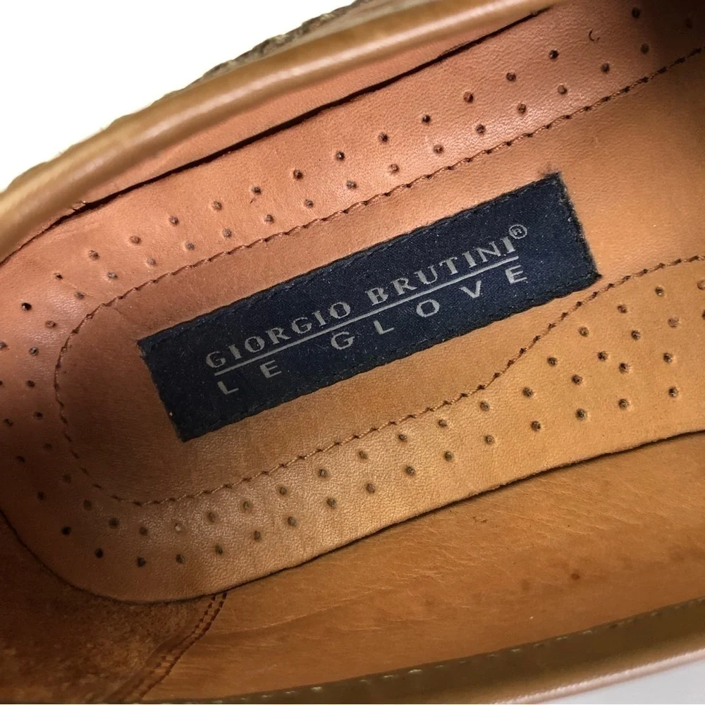 LAST CHANCE: Giorgio Brutini Le Glove Woven Tasseled Loafers